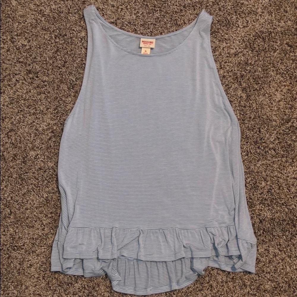 Pastel blue tank